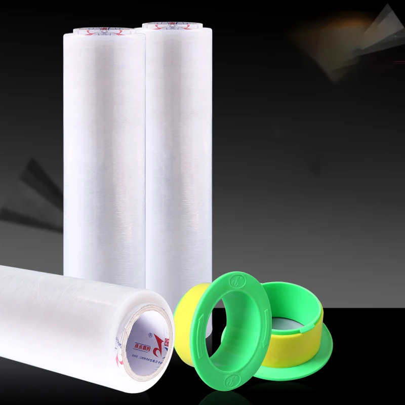 High Quality Transparent Stretch Film For Packaging Food Grade Strech Film Roll PVC PE PET Material Plastic Film
