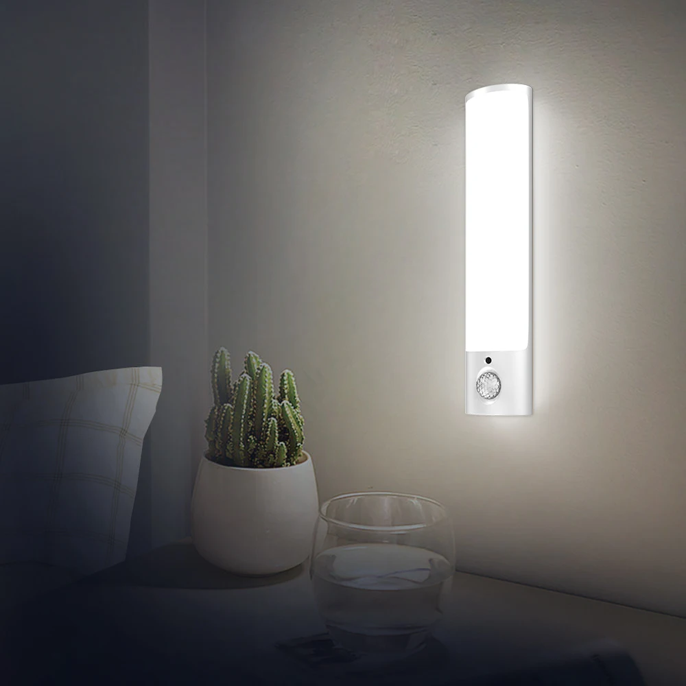 New Design Smart Home Bedside Table Modern Led Wireless Motion Sensor Night Light