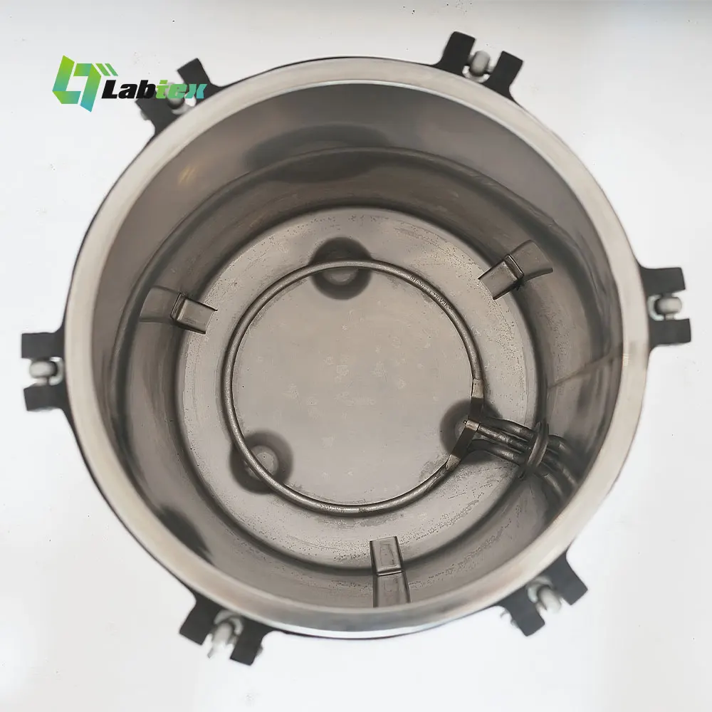 LABTEX 18L 24L Portable Pressure Steam Sterilizer Industrial Food Dental Autoclave Sterilization Machine Steam Sterilization