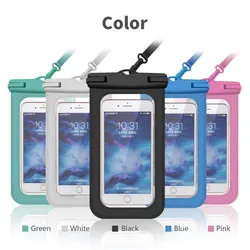 High Quality Universal Mobile Dry Bag Swimming Waterproof Phone Cases For Smartphone Waterproof Pouch
