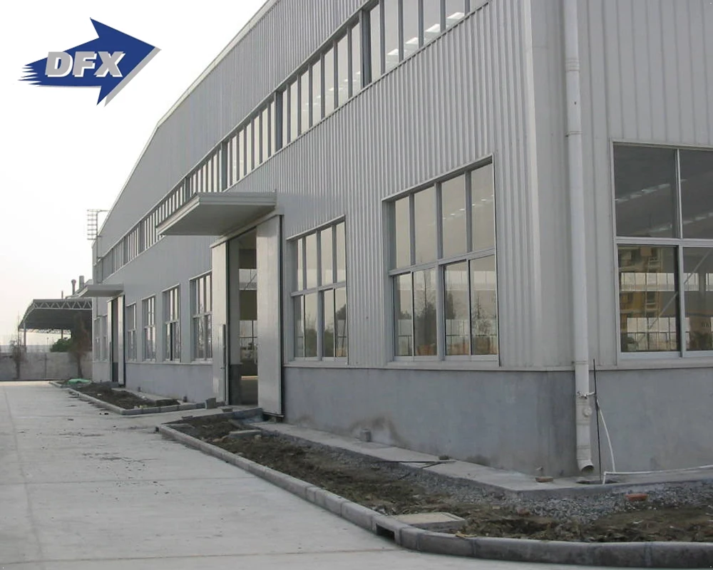 Light Weight Curved Roof Steel Structure Workshop Warehouse Factory Plant from Qingdao China