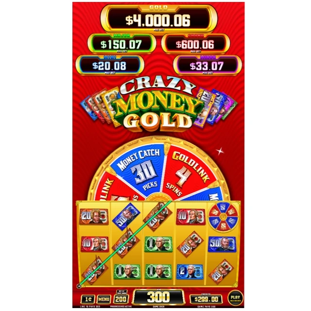 Crazy Money slot game board/slot machine/Crazy Money for slot game machine