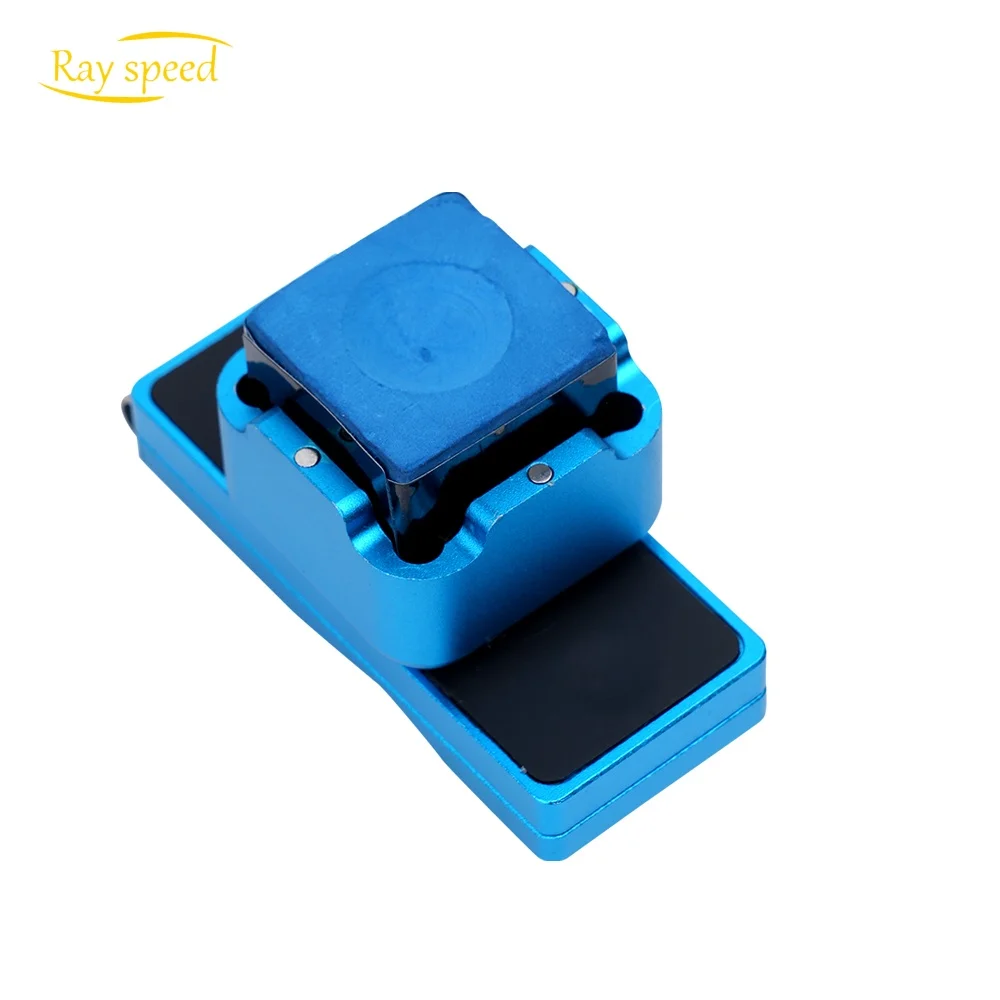 Rayspeed Hot Sale Billiard Pool Chalk Holder Round With Magnetic Clip Snooker Blue Chalk Holder Magnetic Billiard Chalk holder