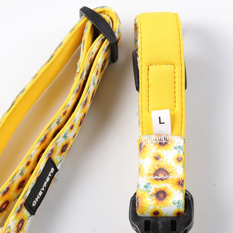 Wholesale Eco-Friendly Quick Release Buckles Dog Collar Adjustable Custom Print Luxury Pet Dog Collar