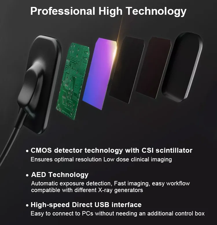 Dental Clinic Medical Equipment Intraoral Sensor Digital Rvg Dental X Ray Sensor Price No reviews yet