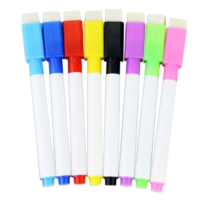 non-toxic eco friendly wholesale 12 pack magnetic low-odor mini whiteboard dry erase marker