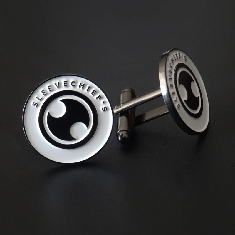 Manufacturer Custom Own Design Logo Soft Enamel Shirts Cufflinks Metal Men Cufflinks Souvenir