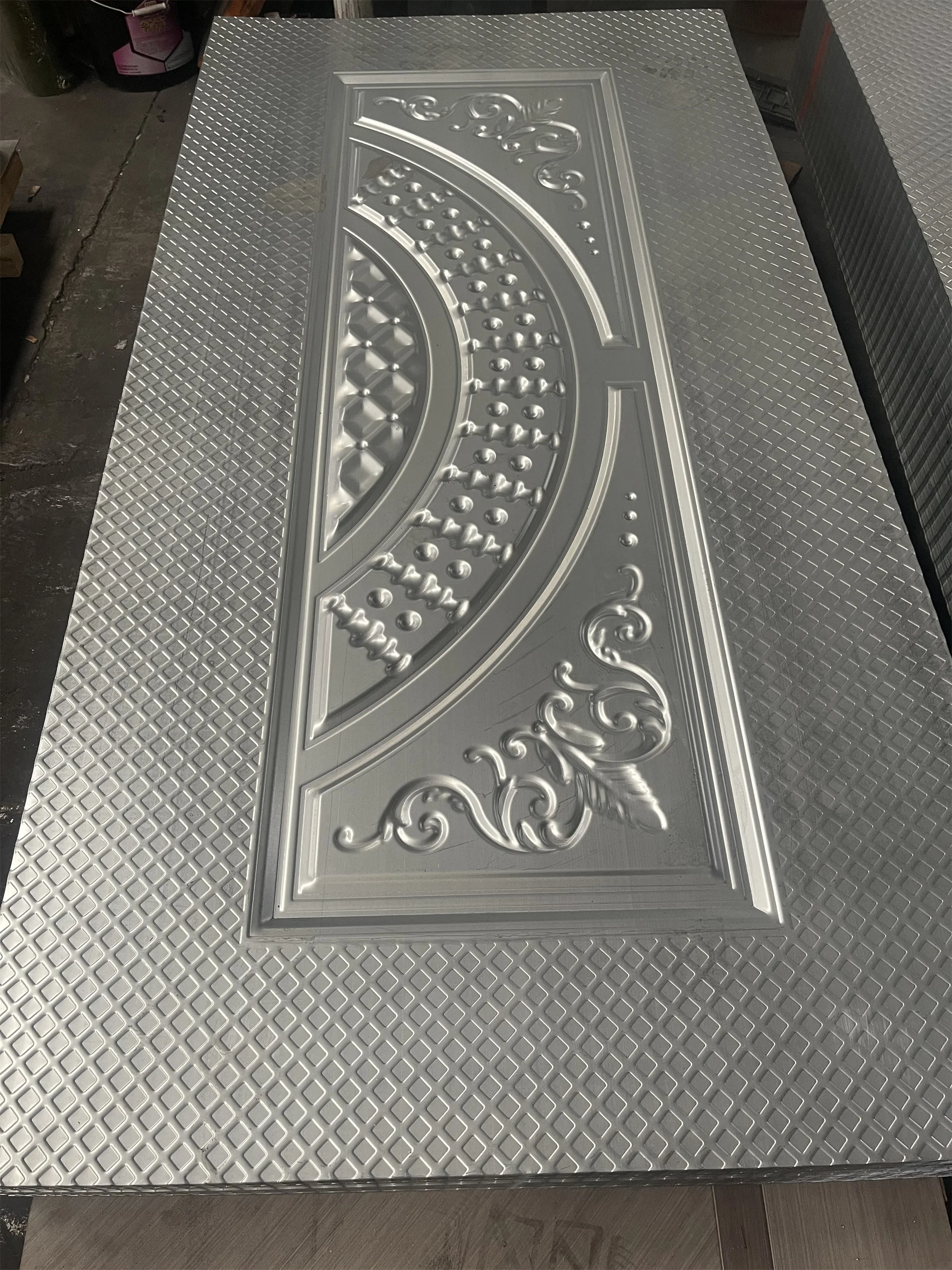 Wholesale Embossed Metal Door Panel, Mold doors sheets, Cold embossed plate steel door skin metal