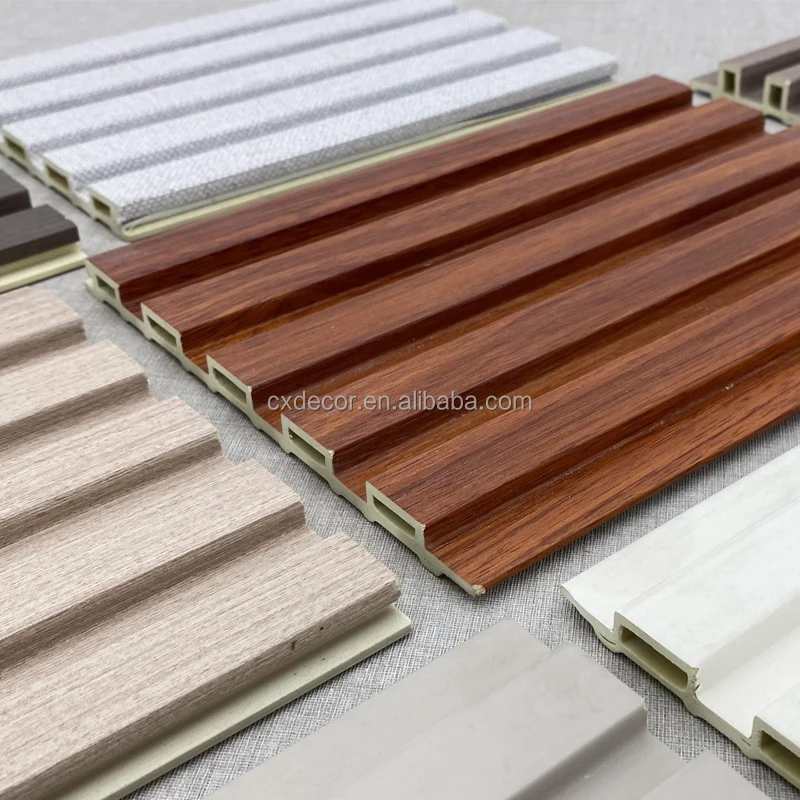 Chengxiang Factory Factory High Quality Good Price Waterproof Interior Decorative Cladding Boards Pvc Plastic Wood Wpc Wall Pane