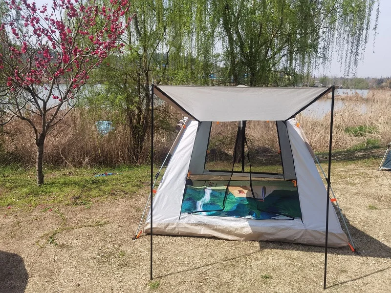 Polar Everest 210D Oxford Tent Outdoor family tent camping automatic tent camping for folding
