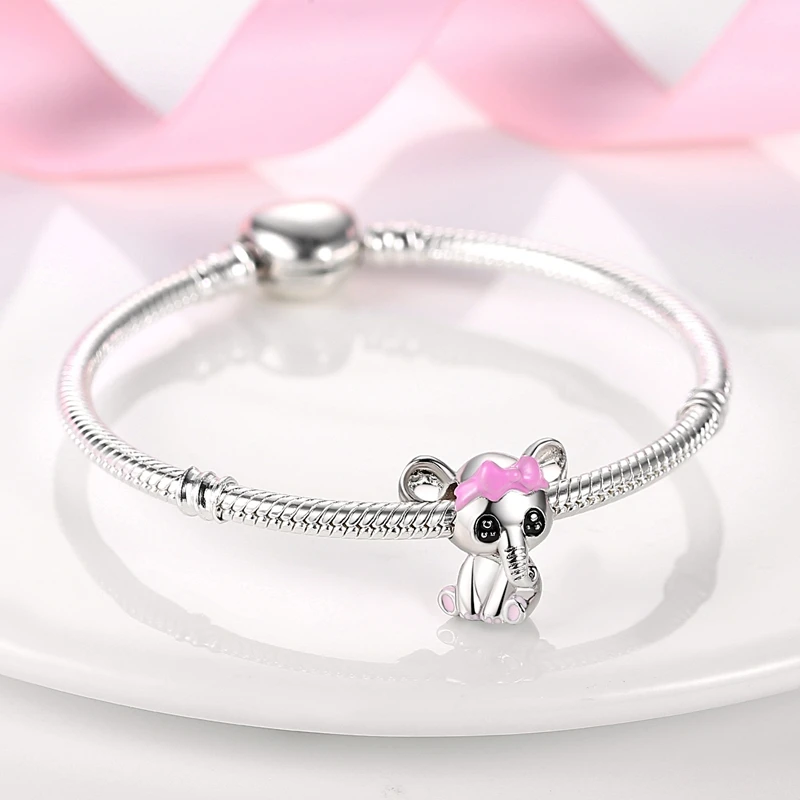 925 Sterling Silver Snake Chain Bracelets Charm Pendientes Mujer 925 Original Bracelet For Women Fine Jewelry Clasp Bangle Gift