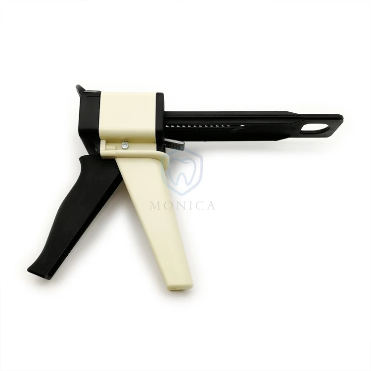 50ml 1 to 1/2 to 1 Dental  Manual Silicone Rubber Dispenser/ Manual Silicone Dispensing Gun  AB Glue Gun