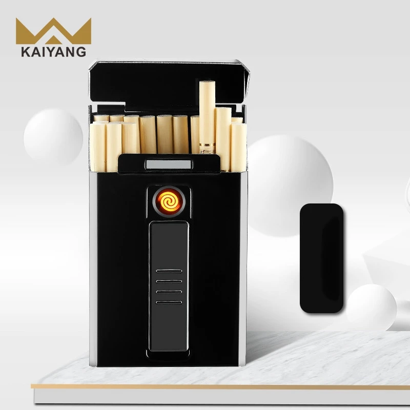 hot sale metal waterproof electric smoking custom printed fancy electronic metal smoke empty cigarette boxes