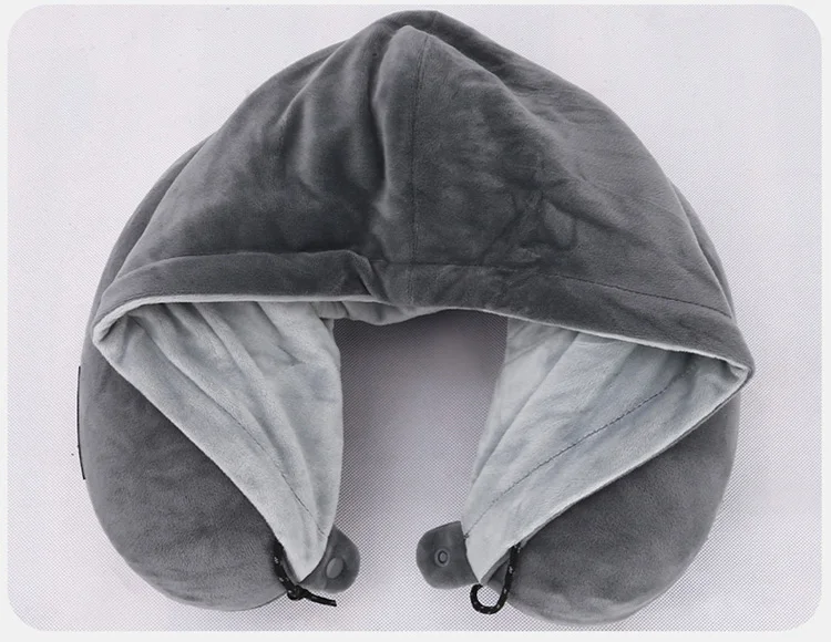 Hot Sale Memory Foam Head Cover Travel Pillow Full-Sleeping on Trip and Indoor