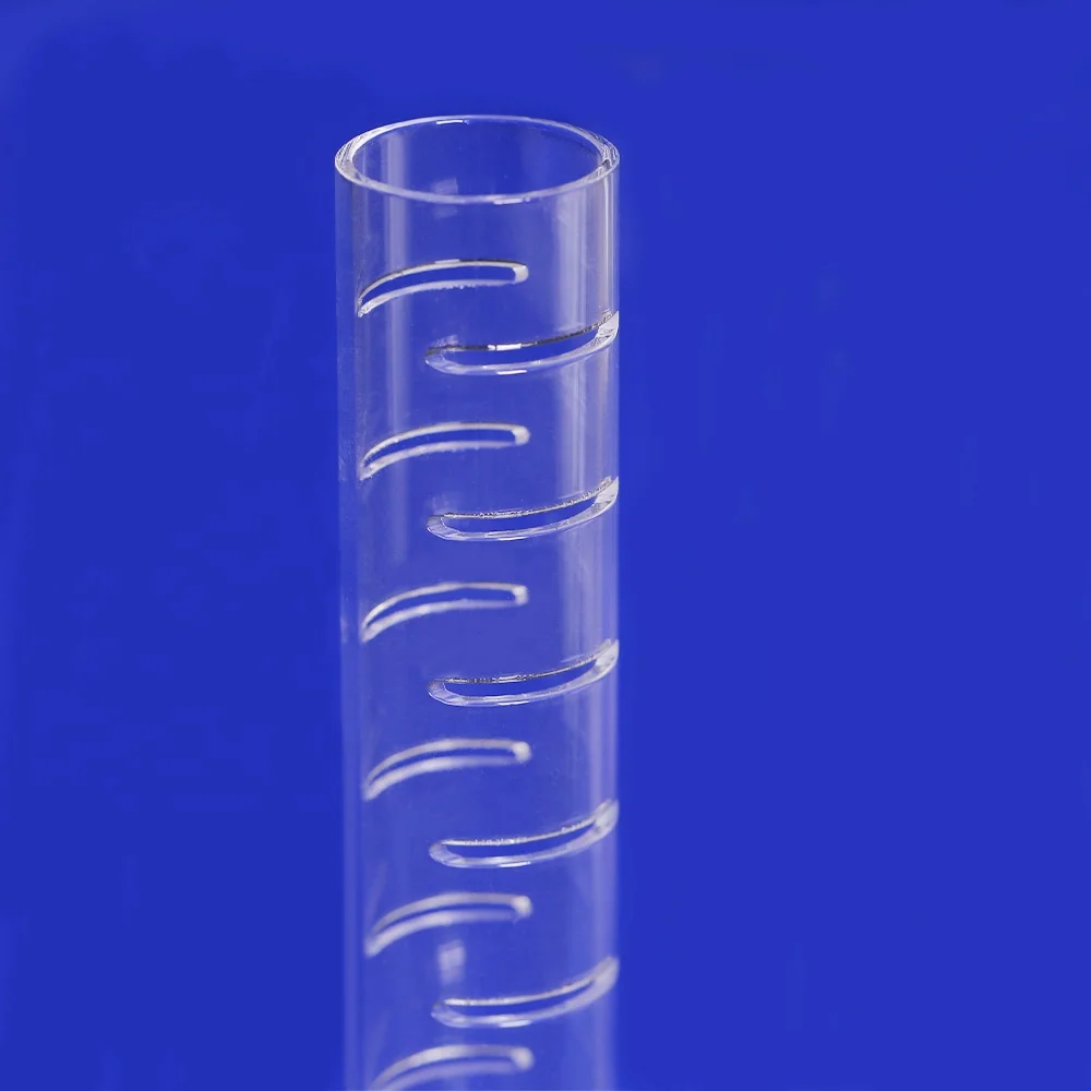 Factory price Customized high temperature resistance quartz glass tube