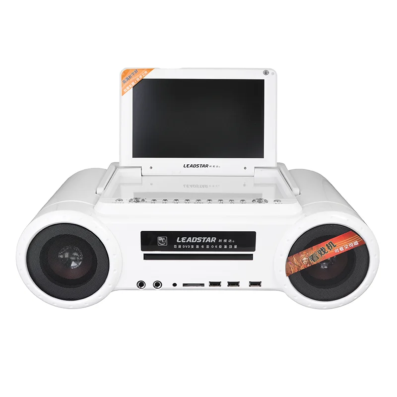 Популярный 9 дюймов домашний Dvd портативный мини-караоке плеер