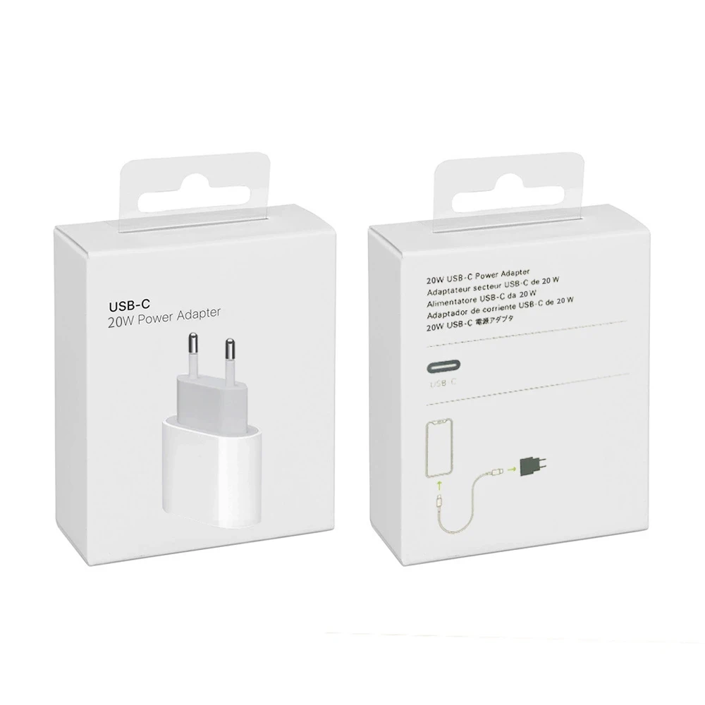  Бесплатная доставка OEM 18 Вт 20 pd адаптер USB C питания для iPhone 11 Pro Max XS XR сверхбыстрое настенное зарядное