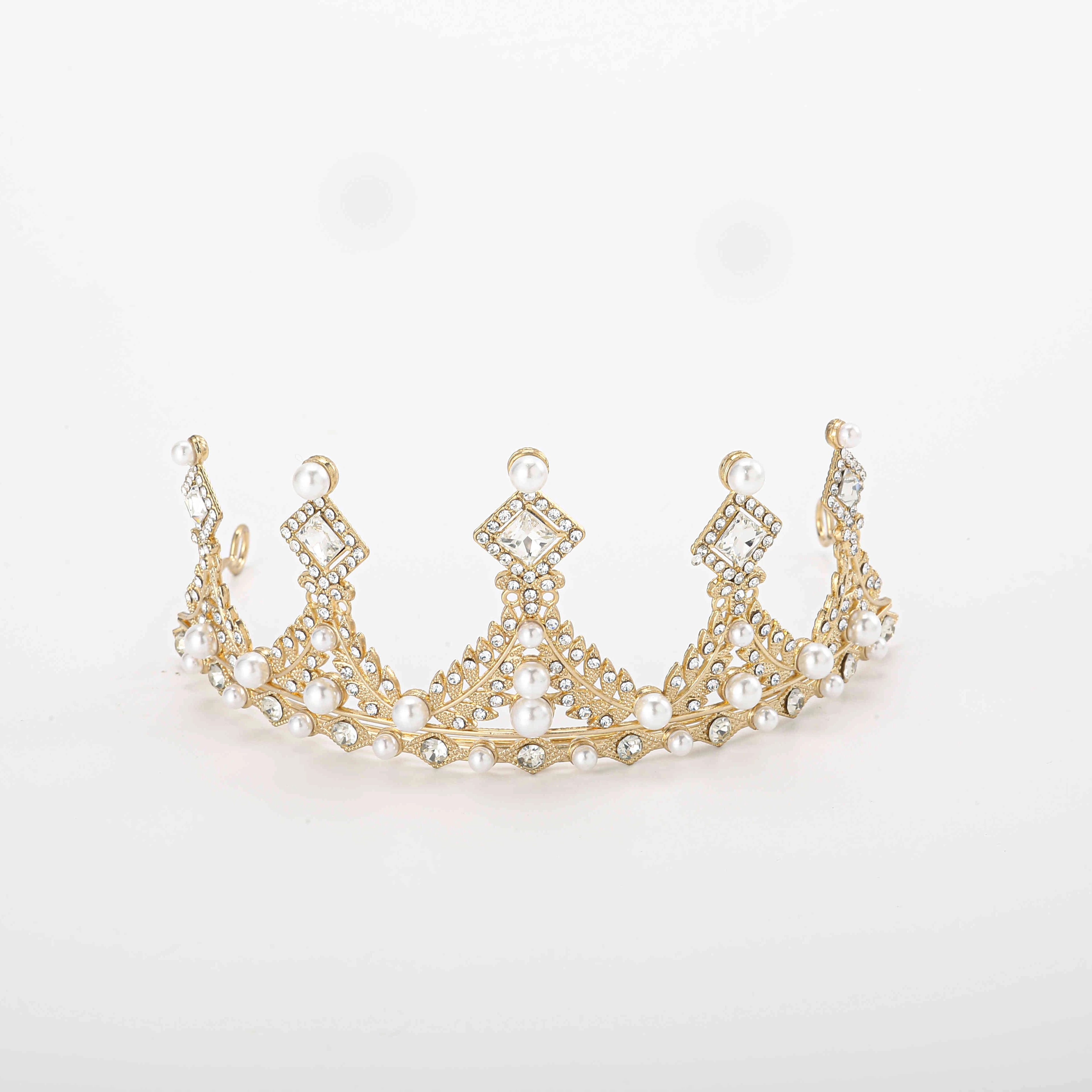 China Manufacturer Customize Fashion Luxury Tiara Hair Crown For Kids