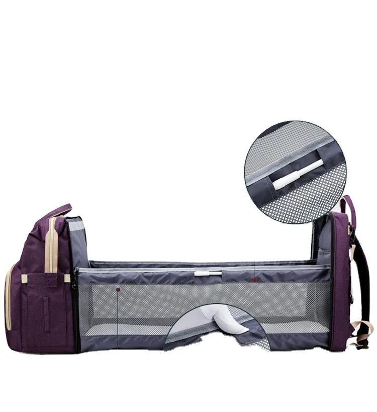 
FREE SAMPLE Mummy bag bed water resistant diaper bag backpack multifunction back pack for travel Wholesale cheap 