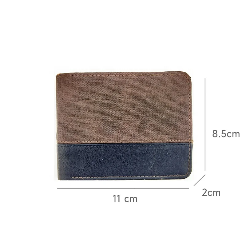 Byleading Big Capacity Logo Custom Personalized Pu Leather Multicard Slim Men Wallet