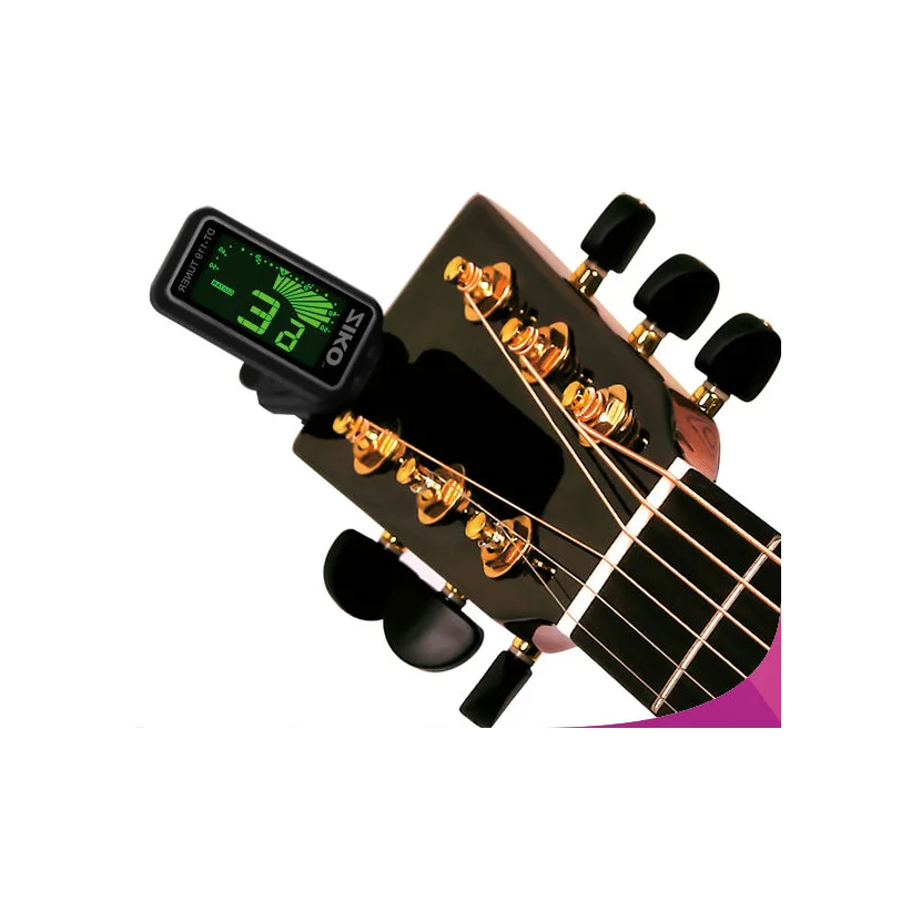LCD Digital Guitar Tuner  Metronome for Guitar bass Accessories 360 Degree Rotate Accordeur   for hyundai guitars