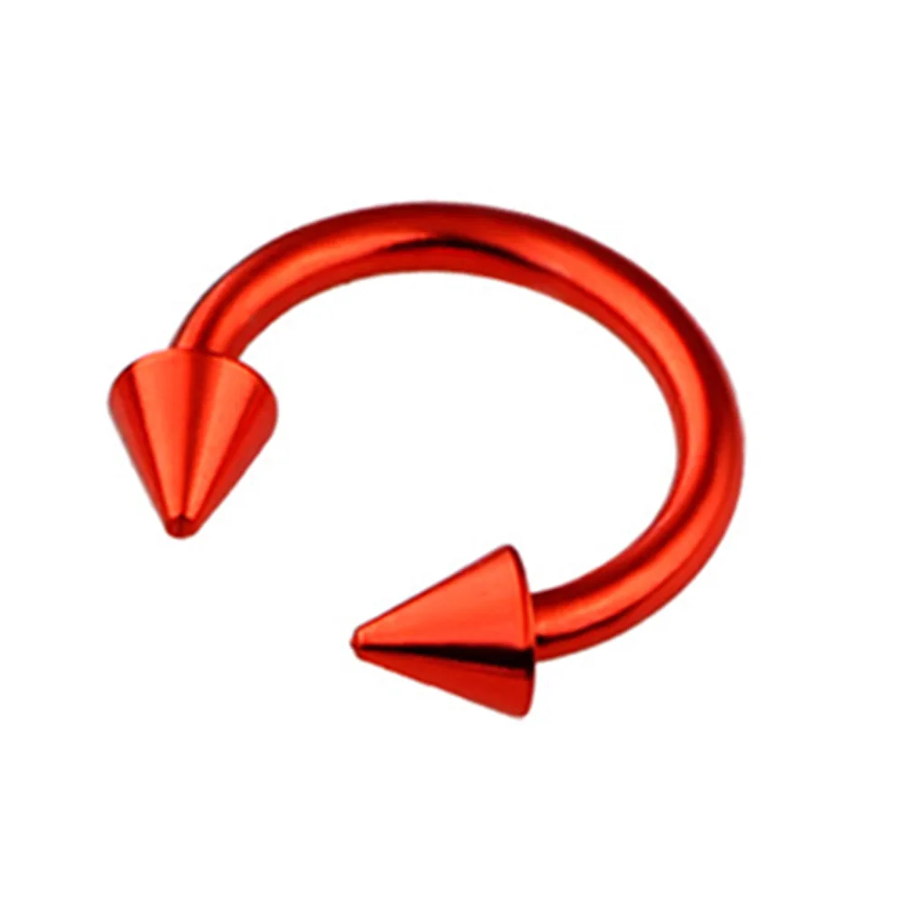 1piece Fashion stainless steel Horseshoe Fake Nose Ring C Clip BCR Septum Lip Piercing Falso Nose Rings Hoop For Women Men