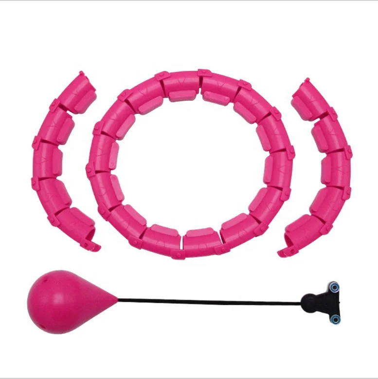 
Professional Exercise elastic fitness Hula Hoops exercise Weighted Intelligent Adult Belt Count Eco-Friendly 