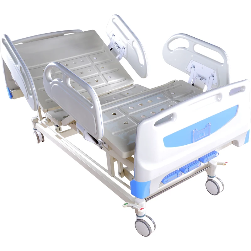 Best selling multi function medical home care 3 crank manual hospital bed