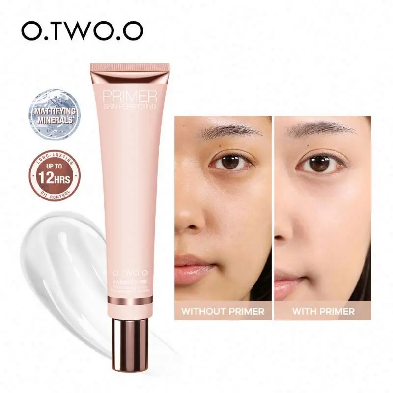 O.TWO.O Wholesale Moisturizing Makeup Face Primer Oil Control Smooth Transparent Texture Hydrating Glow Makeup Primer