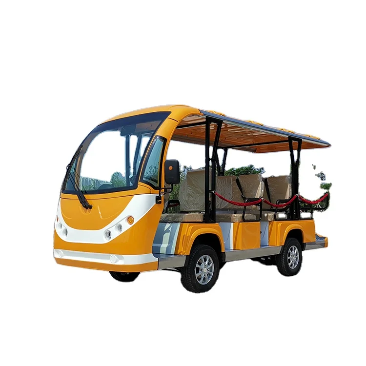Chinese electric car sightseeing shuttle bus mini school bus