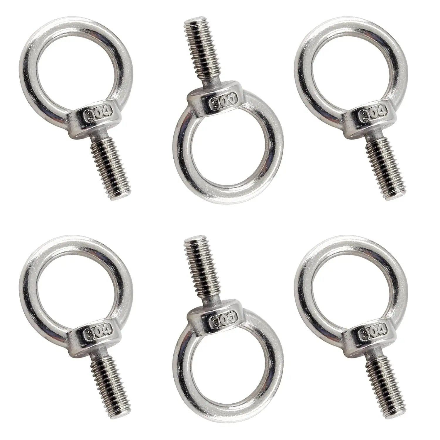 Quality Certification Brass Eye Bolt Lifting Eye Bolt DIN580 Eye Bolt