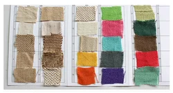 custom logo natural reusable burlap laminated shopping wholesaler jute burlap tote beach bag with leather bamboo handle