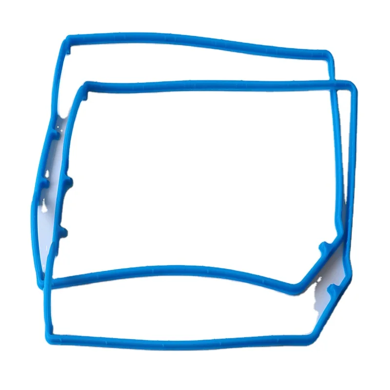 Factory direct sale high quality food grade silica gel gaskets rectangular sealing ring