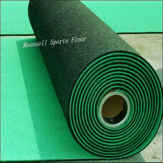 Gym Rubber Floor with EPDM rubber granules for Indoor and Outdoor Used