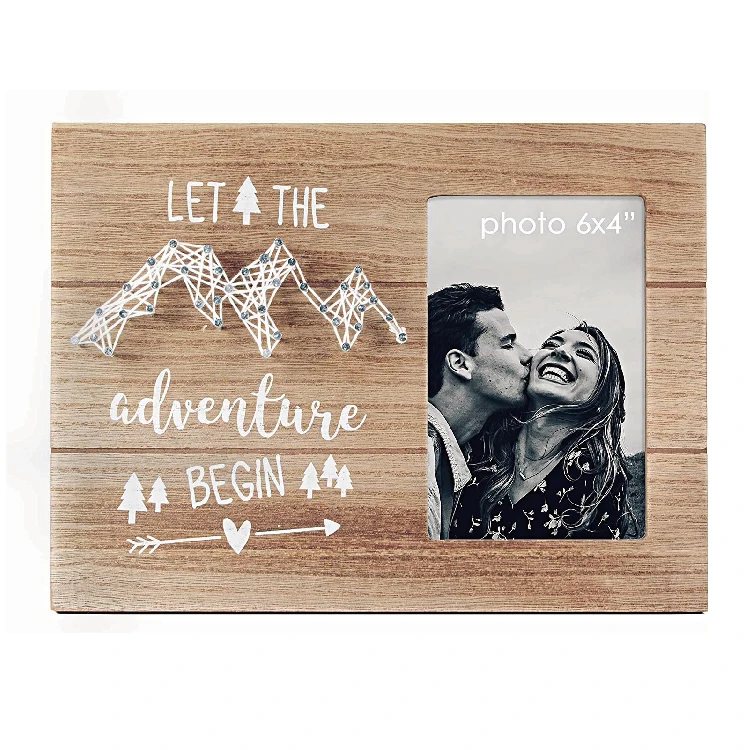 Lovely Decoration Sandalwood Photo Frame Arts Custom Patterns Woden Products with Wooden Customized Shape Base for Home Love FSC