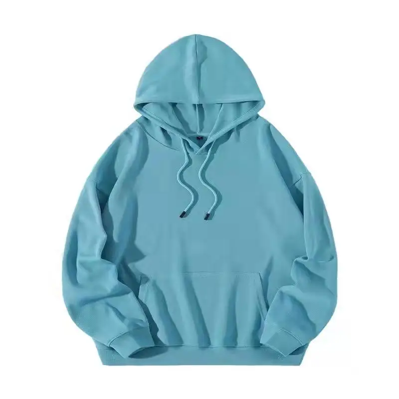 Hoodie Manufacturers Europe And America Solid Color Casual Clothes Hooded Loose And Comfortable Pullover Fashion Sportswear
