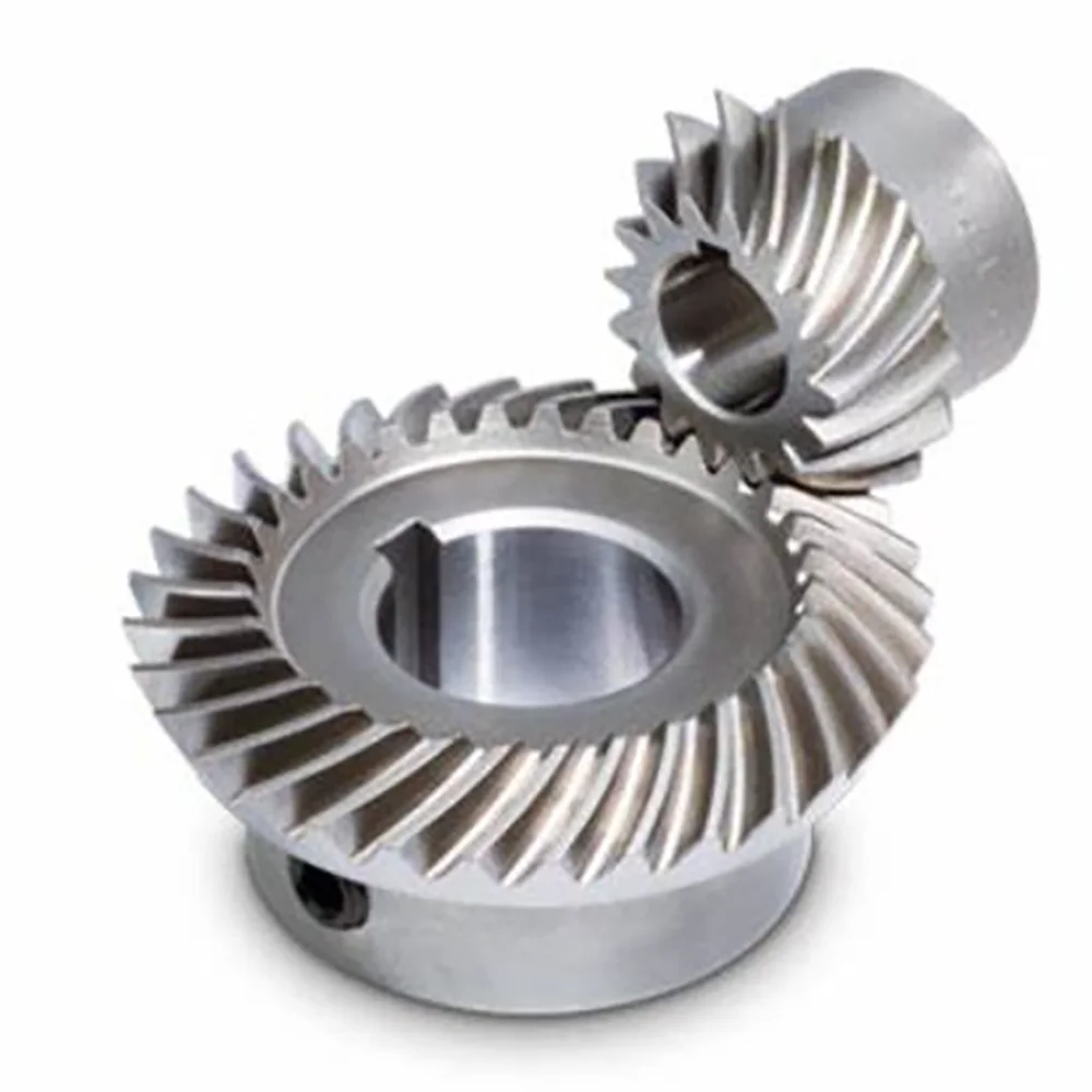 Best Selling Large Speed Reducer Customized Big Forging Steel Spiral Bevel Gear