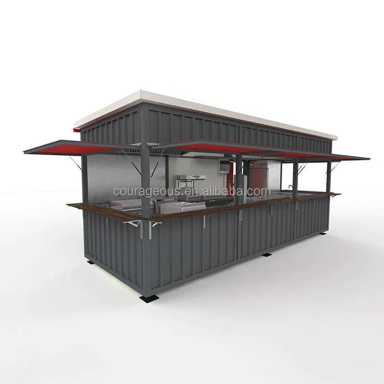 container van kiosk modern container coffee shop design