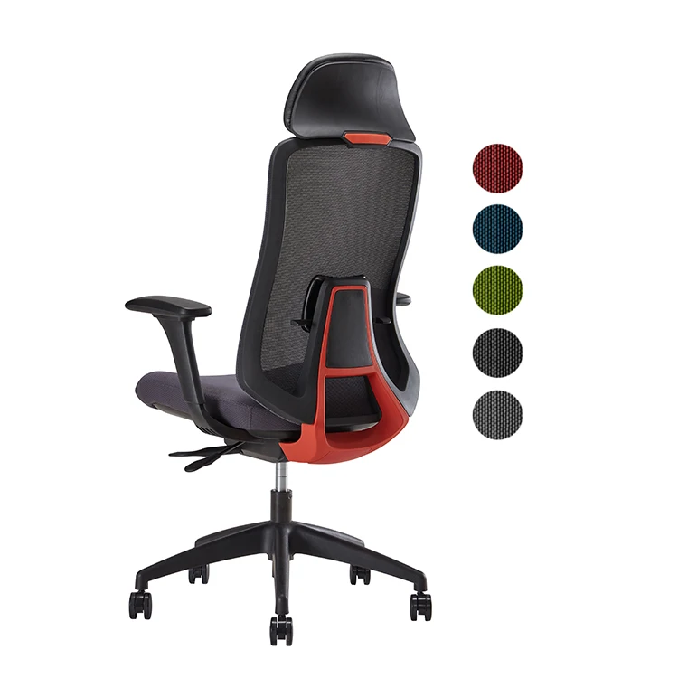 Industrial Ergonomic Chair Best Price Executive Lift Swivel Work Computer High Back Adjustable Armrest Mesh Office Chair