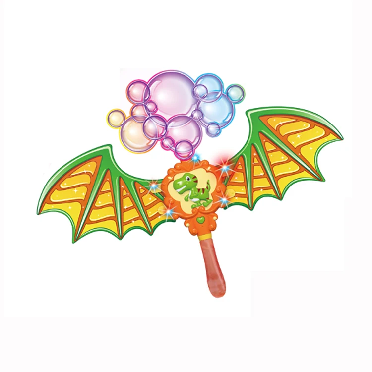 
Hot sale flash toy outdoor play interesting dinosaur bubble machine toy for kids 