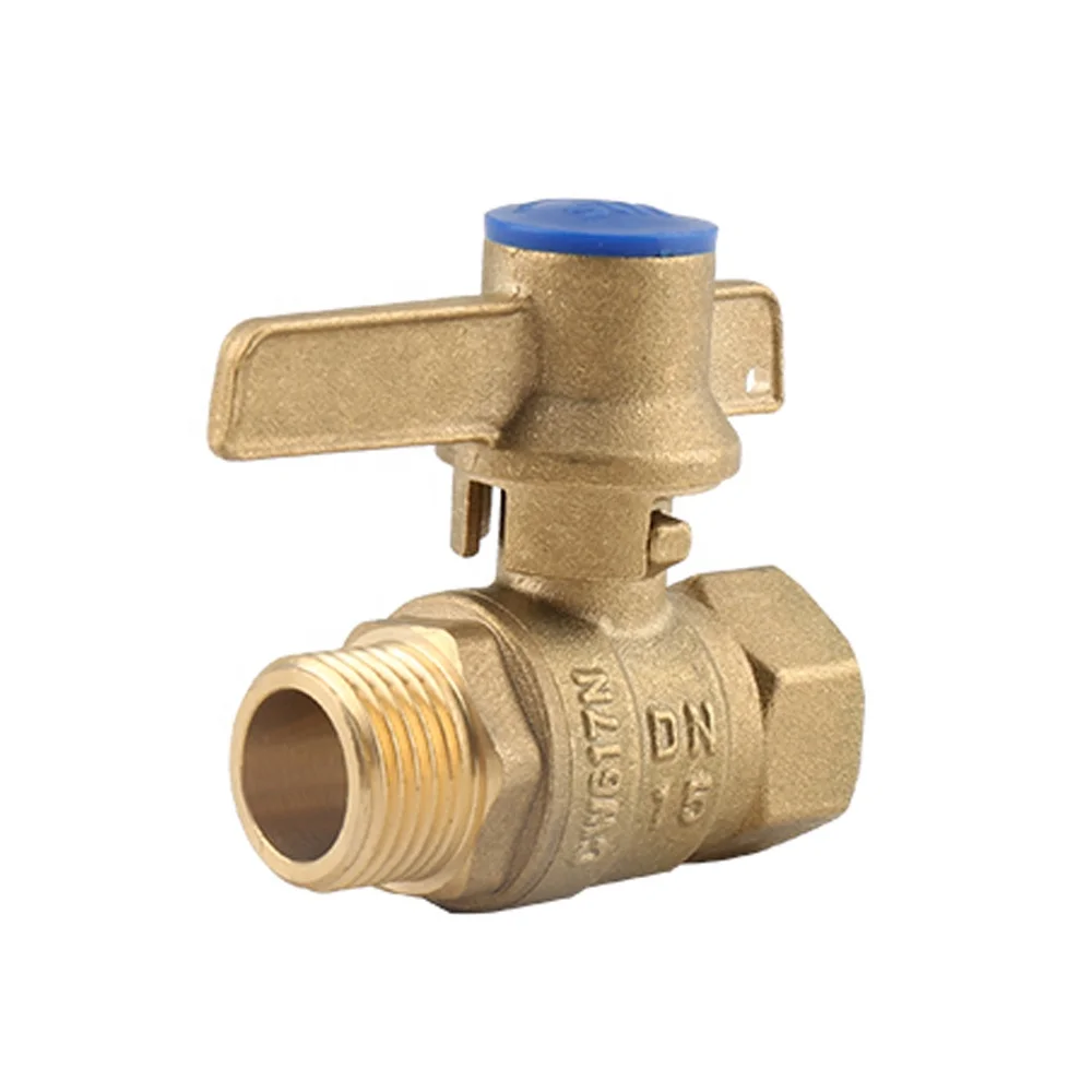 BWVA ISO certification good market water meter lock valve with key