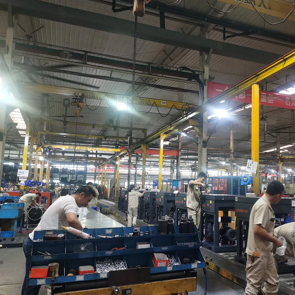 XLAMT20A-s screw air compressor with air tank 20hp air receiver tank