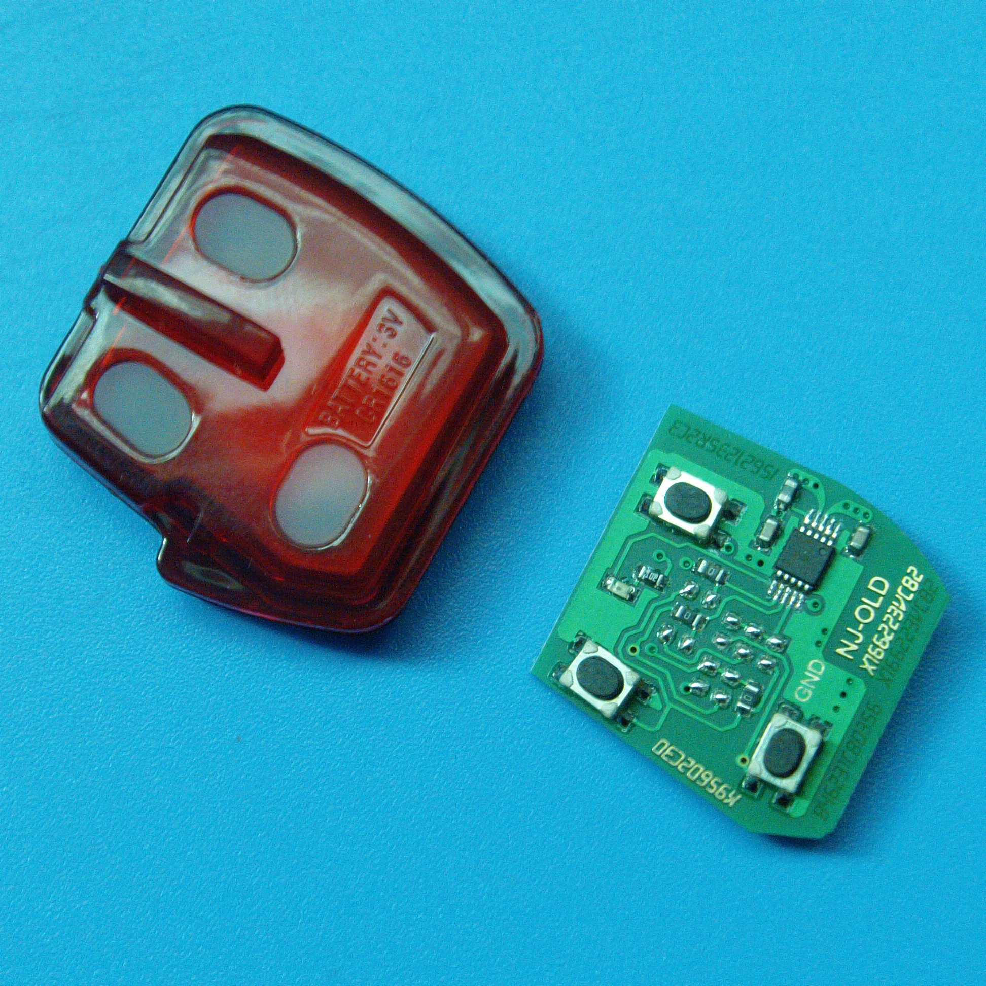 2 buttons 433mhz car remote smart key for Mitsubishi Outlander Pajero