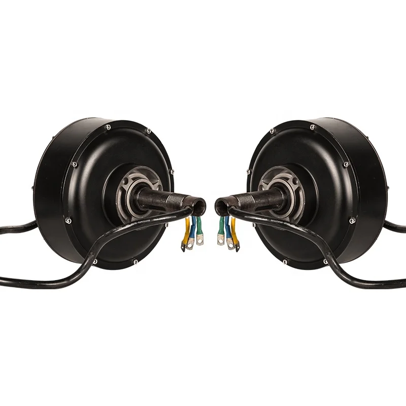 3000w 60kph 2wd Dual Hub Motor With 100A BLDC Controller Kits For Electric Atv Car