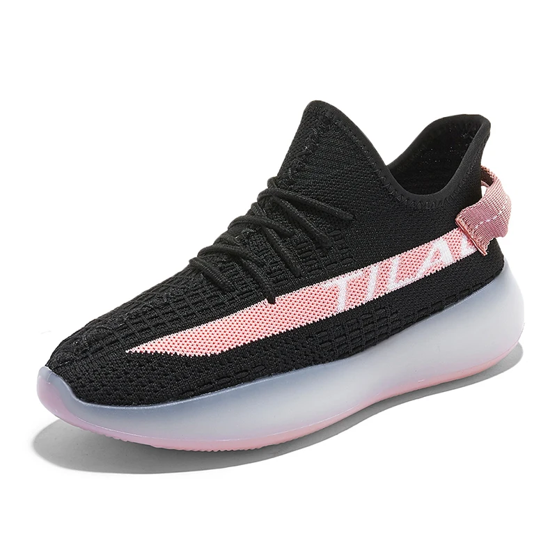 2020 New  concise style Outdoor Walking Sneakers Female Non-slip Fitness Sport Shoe For walking