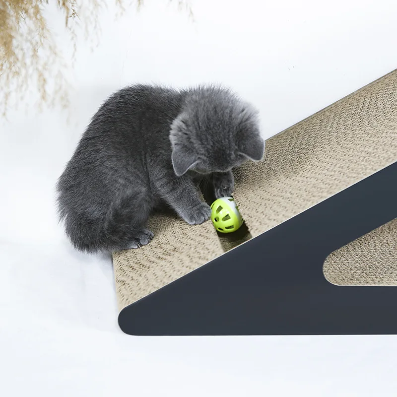 Современная мебель для кошек из гофрированного картона, прочная Когтеточка, Когтеточка из гофрированного картона, кошачья Когтеточка