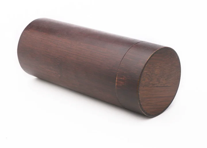 customized hollow-carved design Real wood round Glasses Box bamboo Sunglasses Case custom logo Bamboo case For Glasses