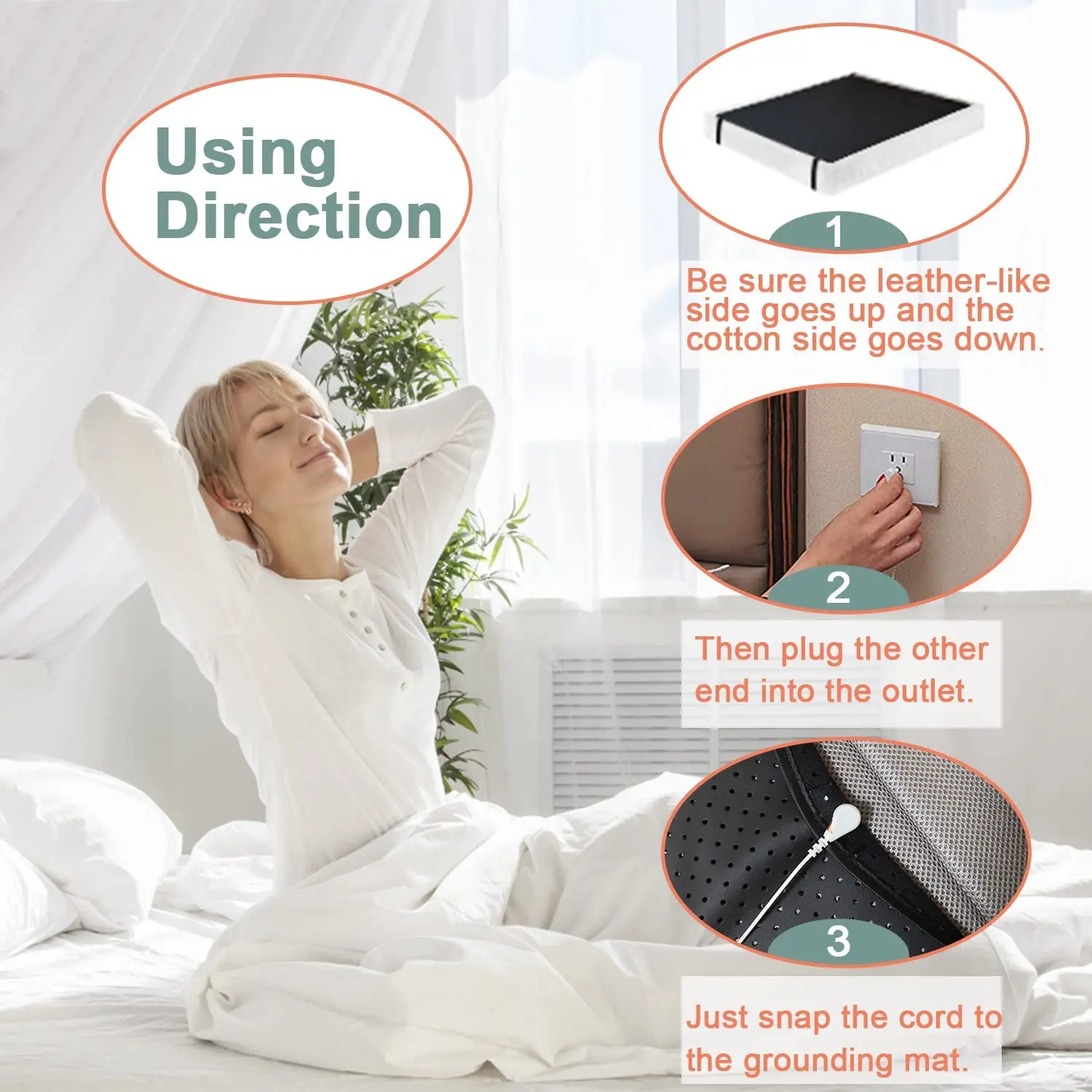 ESD Fights  Fatigue and Improves Sleep Earthing Bed Sheet