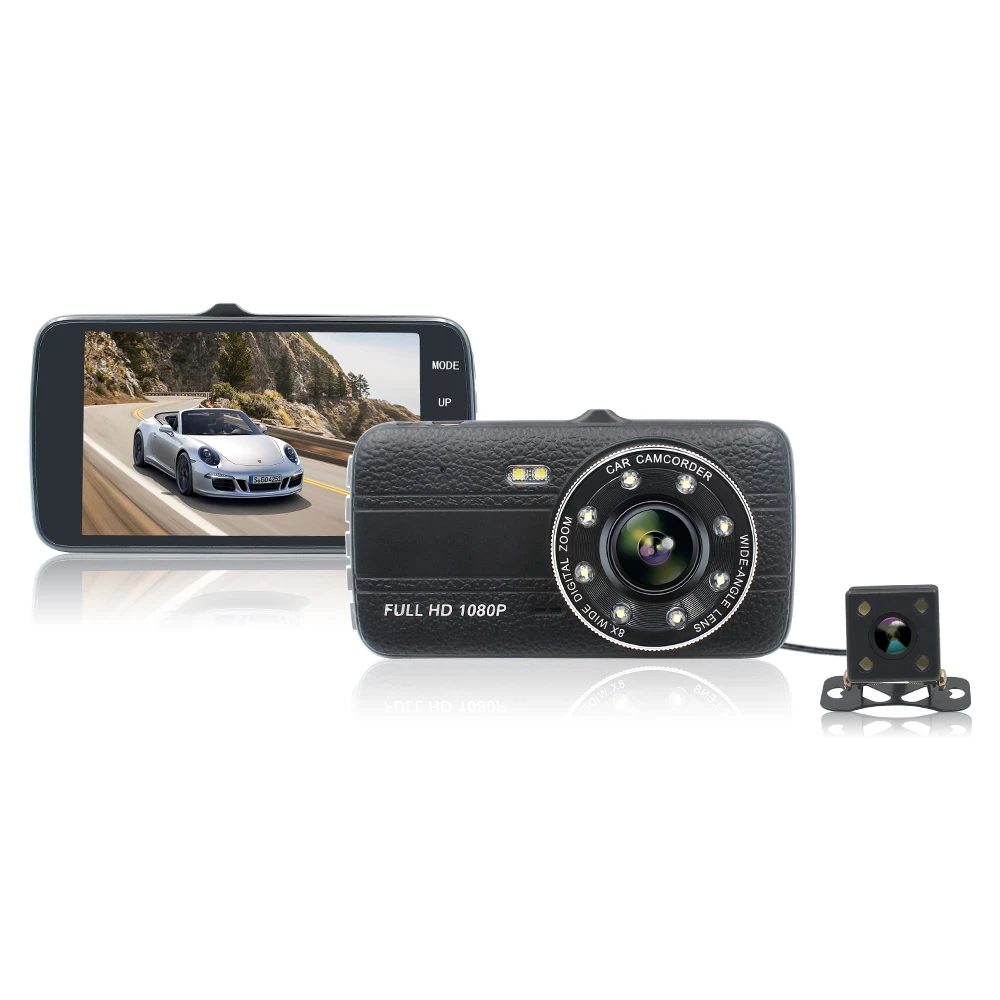 4G Android FHD 1080P Car DVR Camera GPS 4.0inch IPS Dash cam Dual Lens car video Recorder Night Vision Remote view