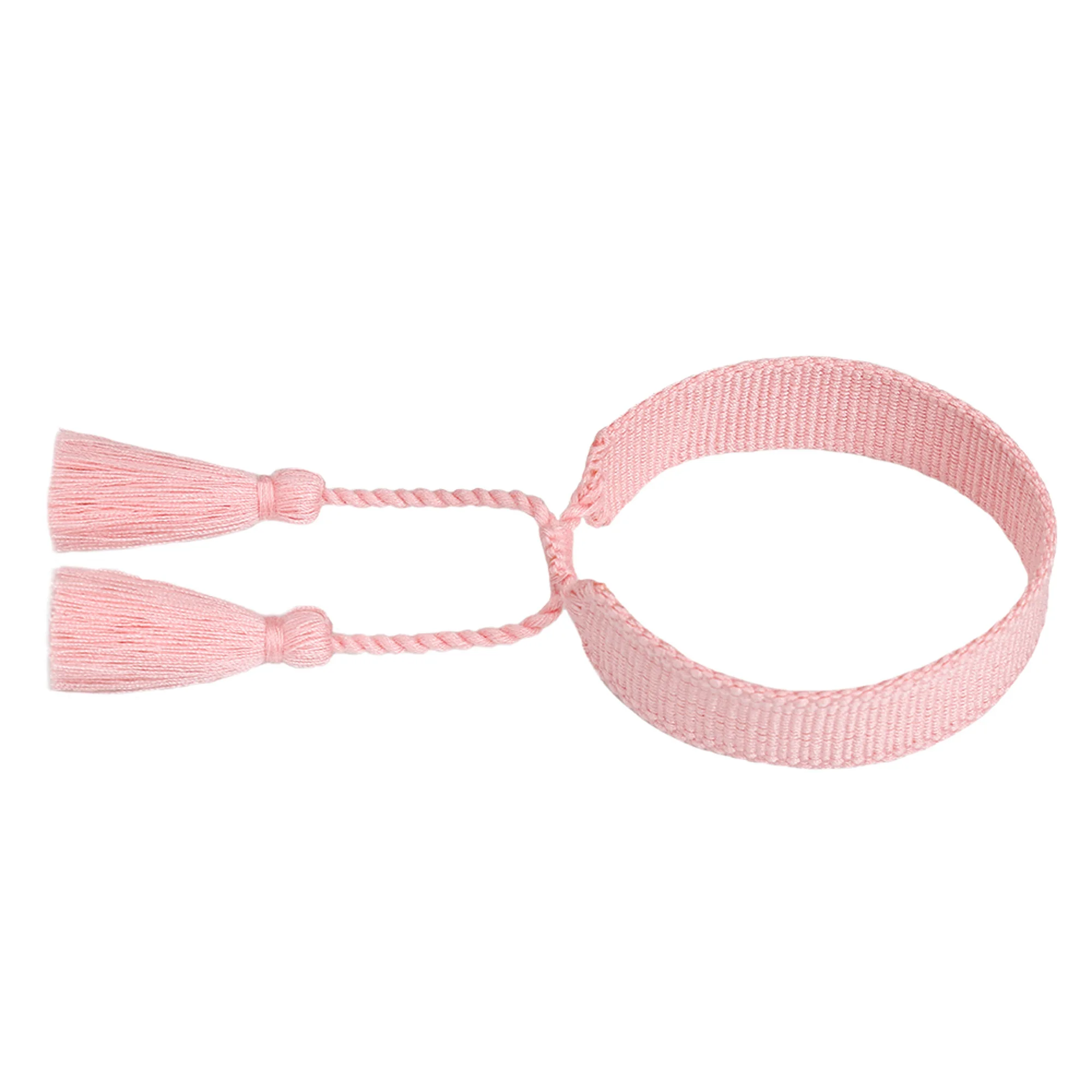 Pink Peacock Green Handmade Tassel Bracelet Friendship Braided Rope Adjustable Wristband for Women Gifts Boutique